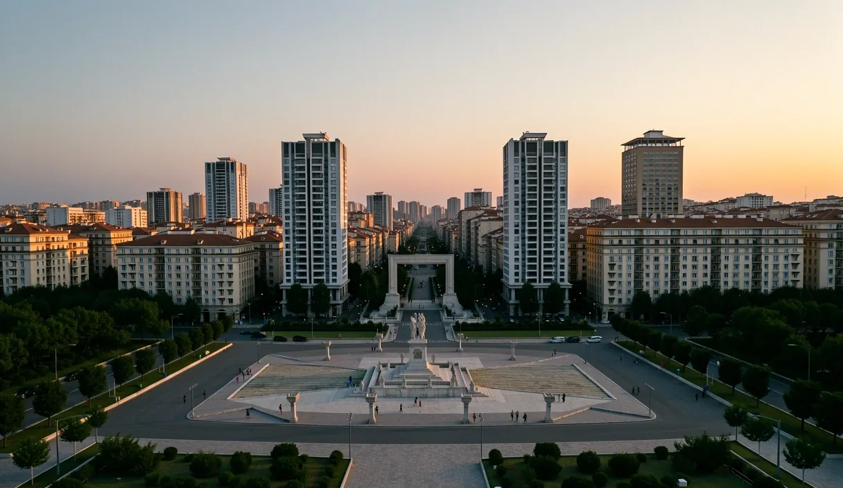 Tirana Skyline